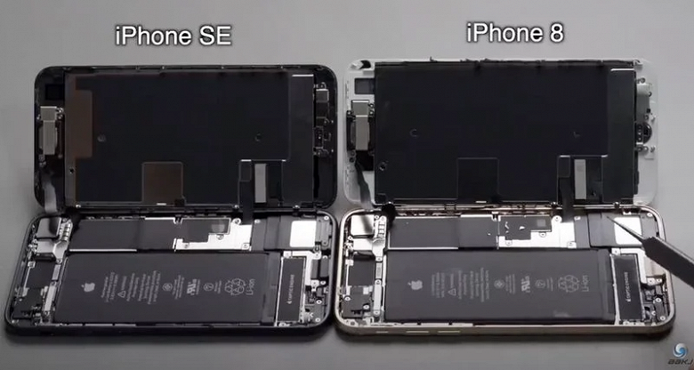 Разборка показала, чем на самом деле отличаются новый iPhone SE и iPhone 8 2017 года